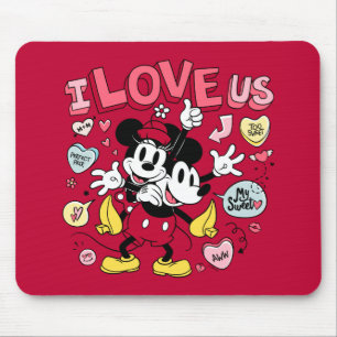 Mickey Mouse & Minnie Mouse   I Love Us Pad