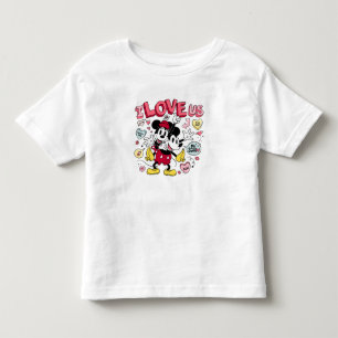 Mickey Mouse & Minnie Mouse   I Love Us Toddler T-shirt