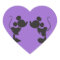 Mickey Mouse & Minnie  Silhouette