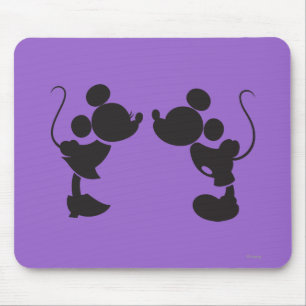 Mickey Mouse & Minnie  Silhouette Pad
