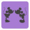 Mickey Mouse & Minnie  Silhouette