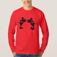 Mickey Mouse & Minnie Silhouette