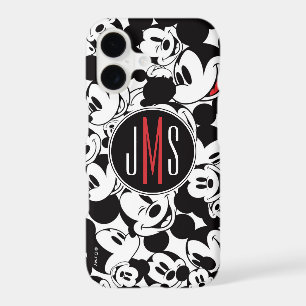 Mickey Mouse Monogram Crowd Pattern
