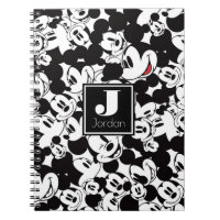 Mickey Mouse | Monogram Crowd Pattern