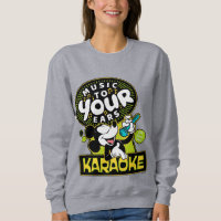 Mickey Mouse Music To Your Ears Karaoke Sign