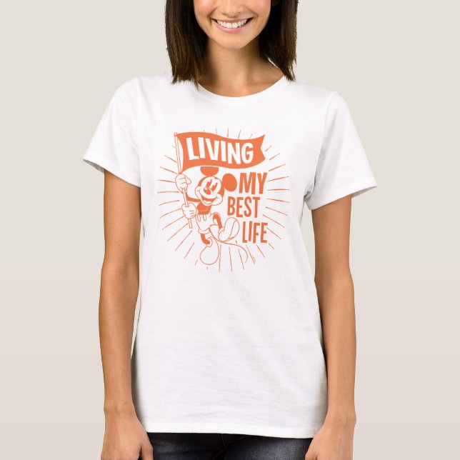 Mickey Mouse | My Best Life T-Shirt (Front)