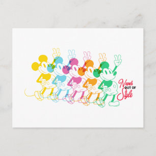 Mickey Mouse   Never Out of Style Postcard