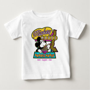 Mickey Mouse Noodle House Sign Baby T-Shirt