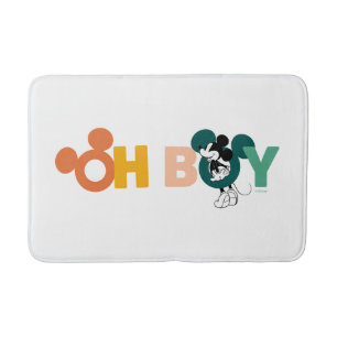 Mickey Mouse   Oh Boy Bath Mat