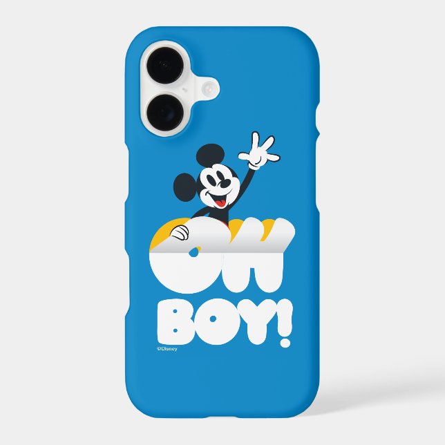 Mickey Mouse Oh Boy! Décollez (Verso)
