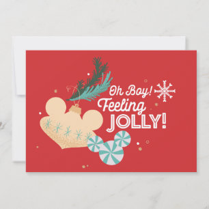 Mickey Mouse   Oh Boy! Feeling Jolly! Card