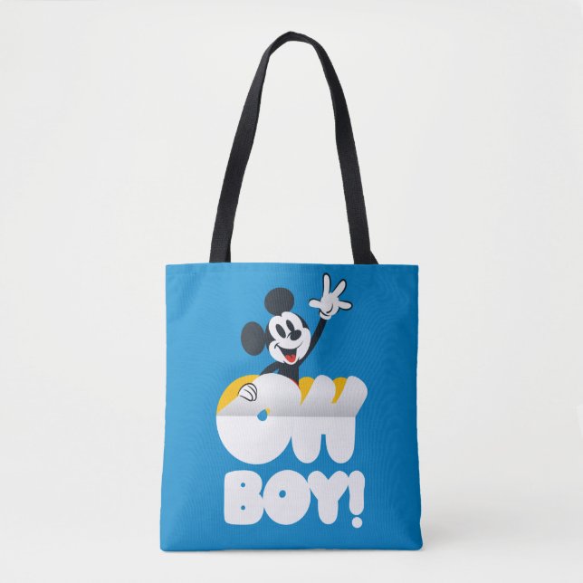 Mickey Mouse Oh Boy! Peel Away Tote Bag (Front)