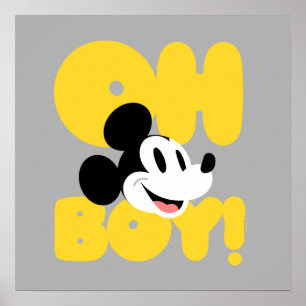 Mickey Mouse   Oh Boy! Poster