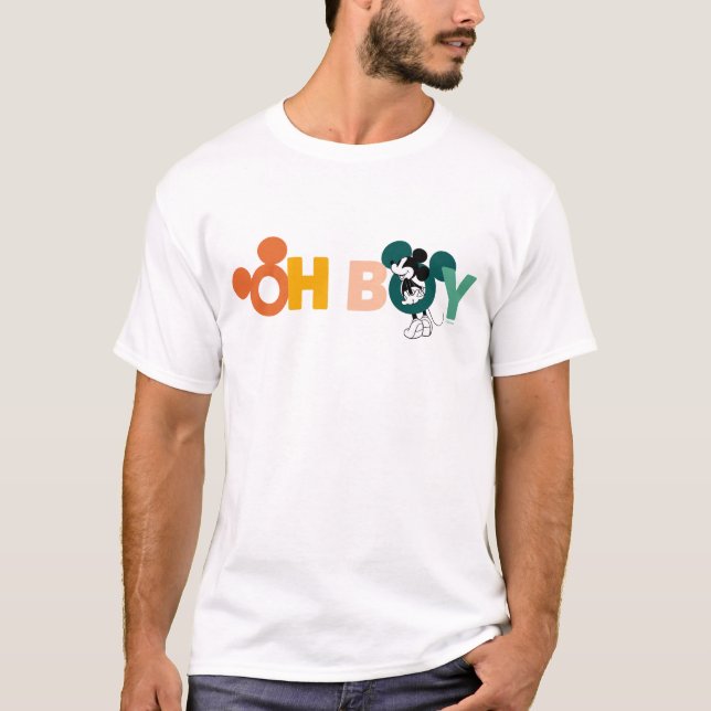 Mickey Mouse | Oh Boy T-Shirt (Front)