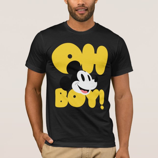 Mickey Mouse | Oh Boy! T-Shirt (Front)