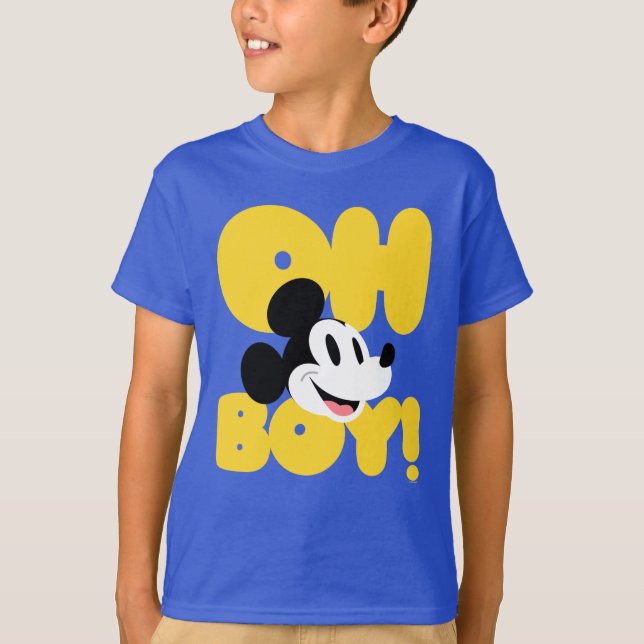 Mickey Mouse | Oh Boy! T-Shirt (Front)