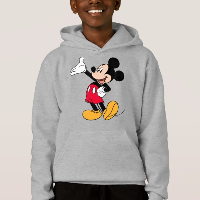 Mickey Mouse Open Hand Gesture (Front)