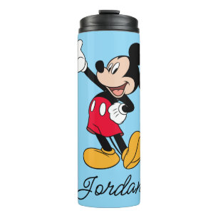 Mickey Mouse Open Hand Gesture Thermal Tumbler