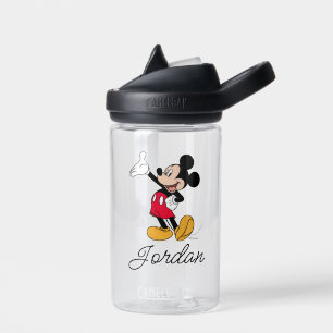 Mickey Mouse Open Hand Gesture Water Bottle