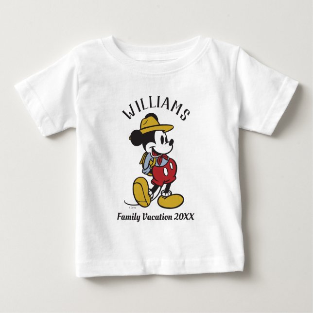 Mickey Mouse| Outdoor Mickey Baby T-Shirt (Front)