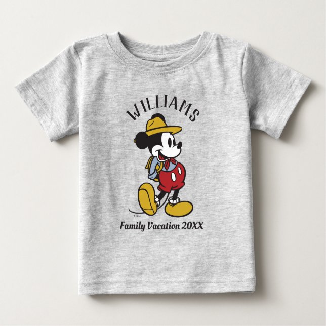 Mickey Mouse| Outdoor Mickey Baby T-Shirt (Front)
