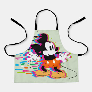Mickey Mouse Paint Warp Apron