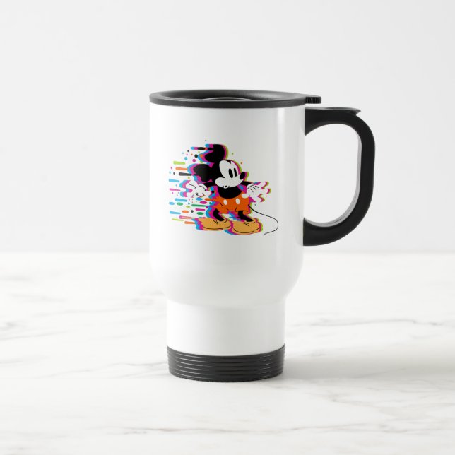 Mickey Mouse Paint Warp Travel Mug (Right)