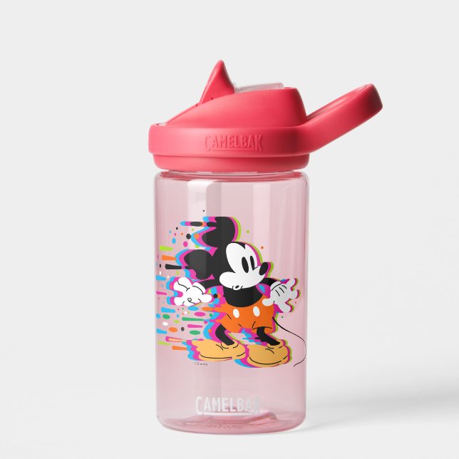 Mickey Mouse Paint Warp Water Bottle (Left)