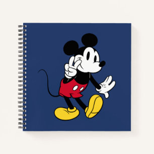 Mickey Mouse   Peace Out Notebook