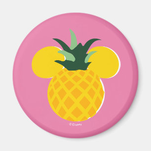 Mickey Mouse Pineapple Icon Magnet