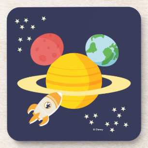 Mickey Mouse Planet Icon Coaster