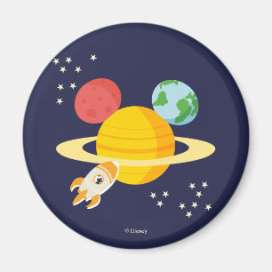 Mickey Mouse Planet Icon Magnet
