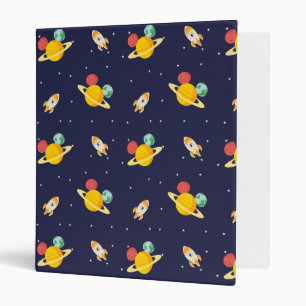 Mickey Mouse Planet Icon Pattern Binder
