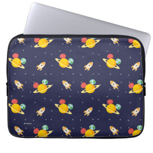 Mickey Mouse Planet Icon Pattern Laptop Sleeve