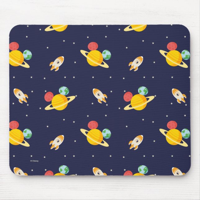 Mickey Mouse Planet Icon Pattern Pad (Front)