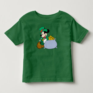 Mickey Mouse Pot of Gold   St. Patrick's Day Toddler T-shirt