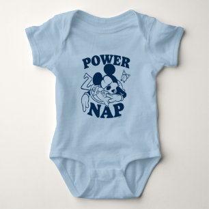 Mickey Mouse Power Nap Baby Bodysuit