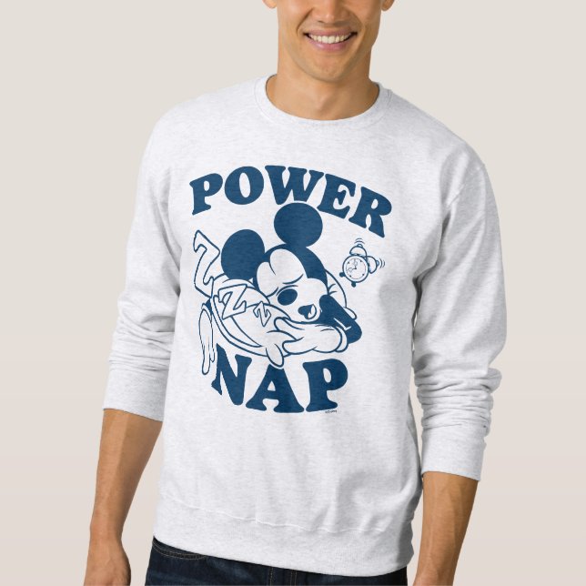 Mickey Mouse Power Nap Sweatshirt (Front)