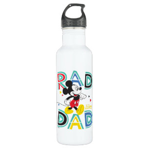 Mickey Mouse   Rad Like Dad 710 Ml Water Bottle