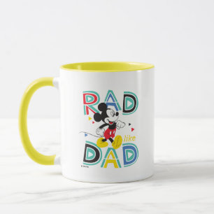 Mickey Mouse   Rad Like Dad Mug