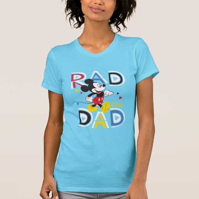 Mickey Mouse | Rad Like Dad T-Shirt (Front)
