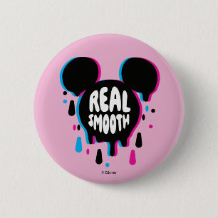 Mickey Mouse Real Smooth 2 Inch Round Button