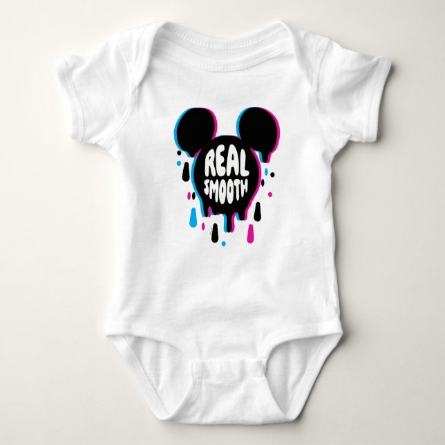 Mickey Mouse Real Smooth Baby Bodysuit (Front)