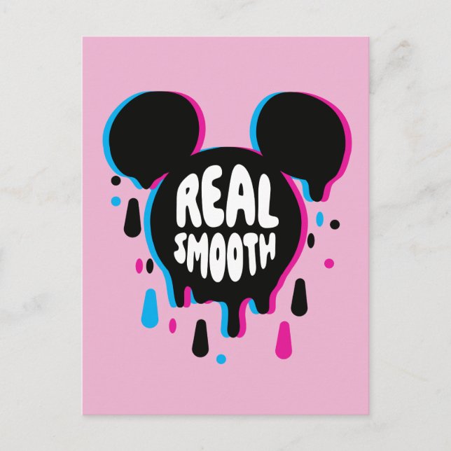 Mickey Mouse Real Smooth Postcard (Front)