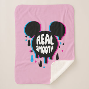 Mickey Mouse Real Smooth Sherpa Blanket