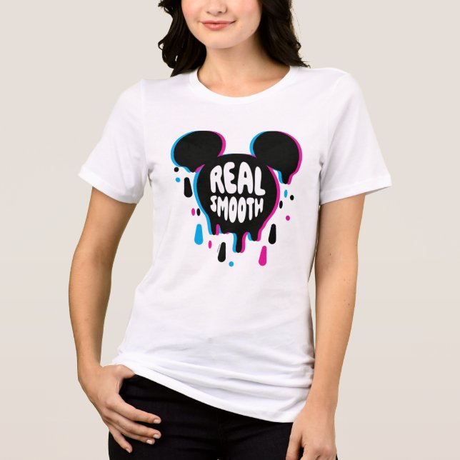 Mickey Mouse Real Smooth Tri-Blend Shirt (Front)