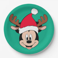 Mickey Mouse | Reindeer Ears & Santa Hat
