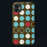 Mickey Mouse | Retro Polka Dot Pattern iPhone 11 Case<br><div class="desc">Add a playful touch of Disney magic with this Mickey Mouse retro polka dot pattern design! Featuring Mickey’s classic silhouette paired with bold red, black, and white polka dots, this vintage-inspired artwork blends nostalgia with a fun, modern twist. The eye-catching pattern brings a timeless Disney charm, making it perfect for...</div>