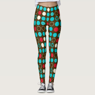 Mickey Mouse Retro Polka Dot Pattern Leggings