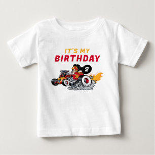 Mickey Mouse Roadster Racers Birthday Baby T-Shirt